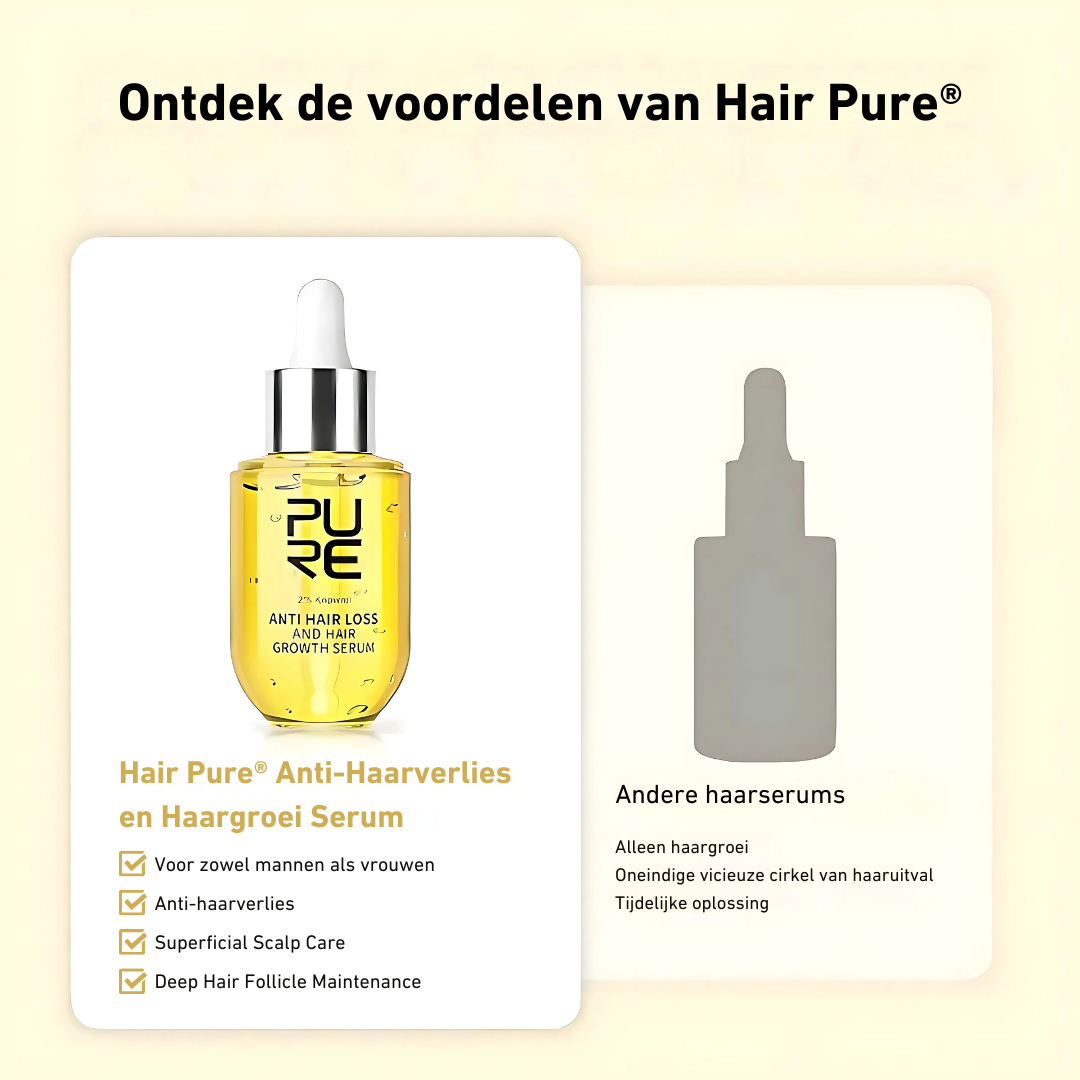 Hair Pure® Natuurlijke Haargroei Olie